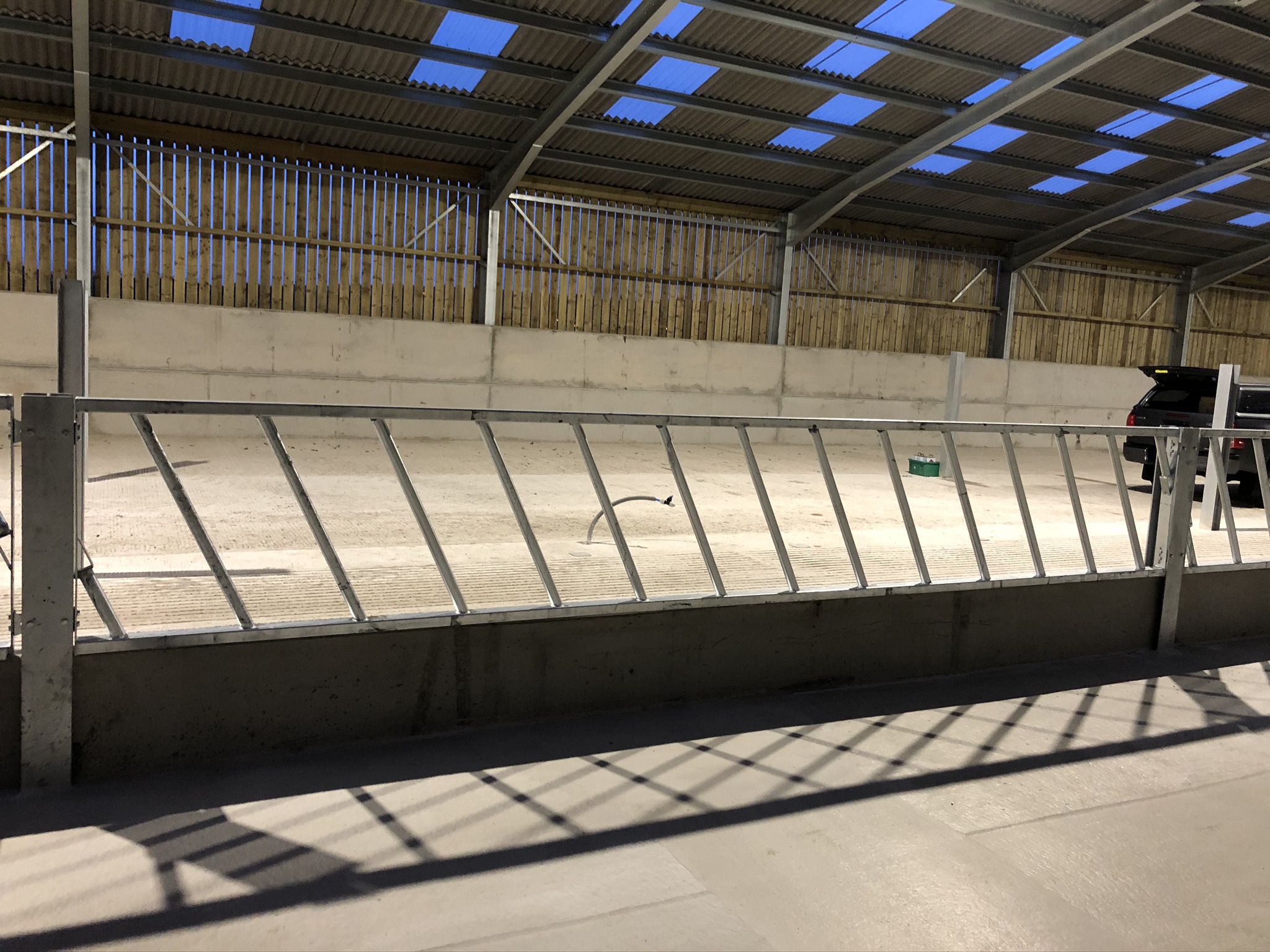 Heavy Duty Cattle Feed Barrier / Fence Gst Fabrication