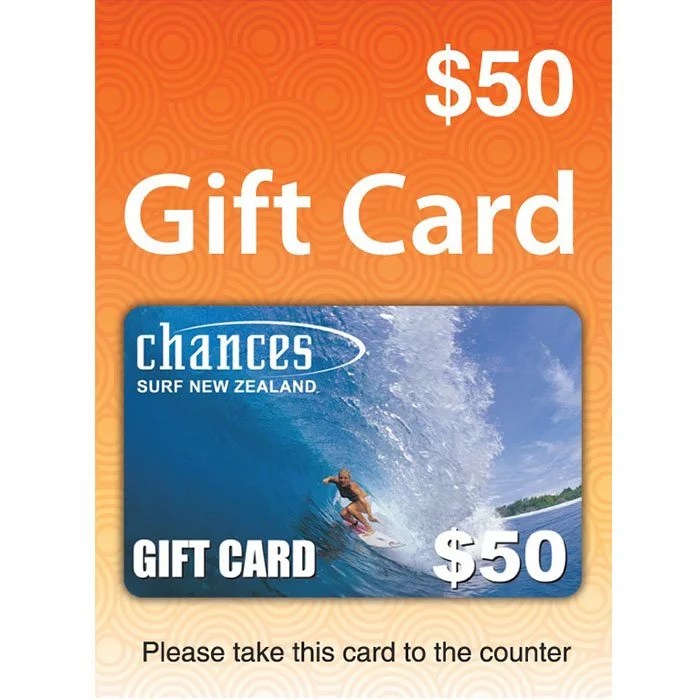 Chances Surf Digital Gift Cards Discount (Email Delivery) G.S.V.C