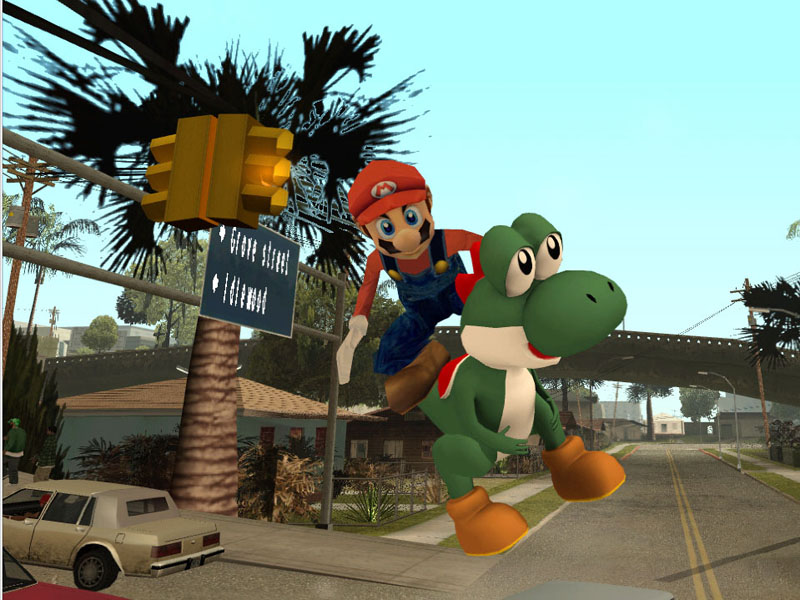 Download Area » GTA San Andreas » Skins » Super Mario