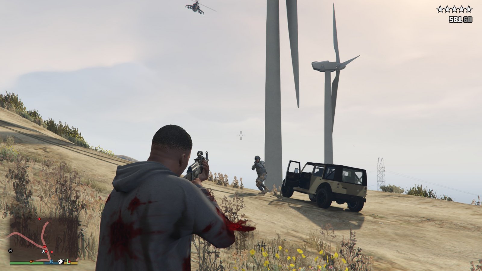 Download Area » GTA V » Scripts Mods » Army at 5 Stars