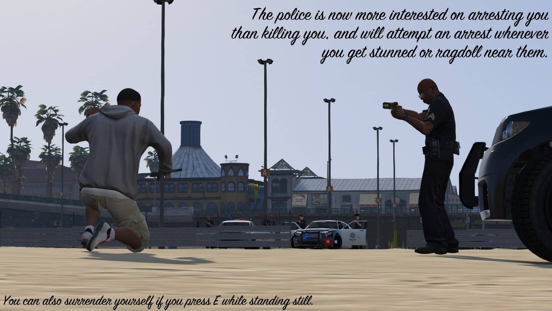 GTA V's Police Get Less Violent And More Competent (Mod) GTA 5 Cheats