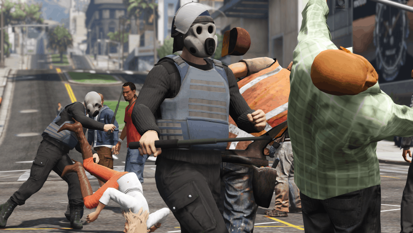 PBF Gas Mask GTA 5 Mod Grand Theft Auto 5 Mod