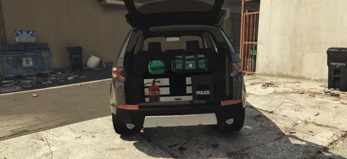 Unmarked Land Rover Discovery [ELS] GTA 5 Mod Grand Theft Auto 5 Mod