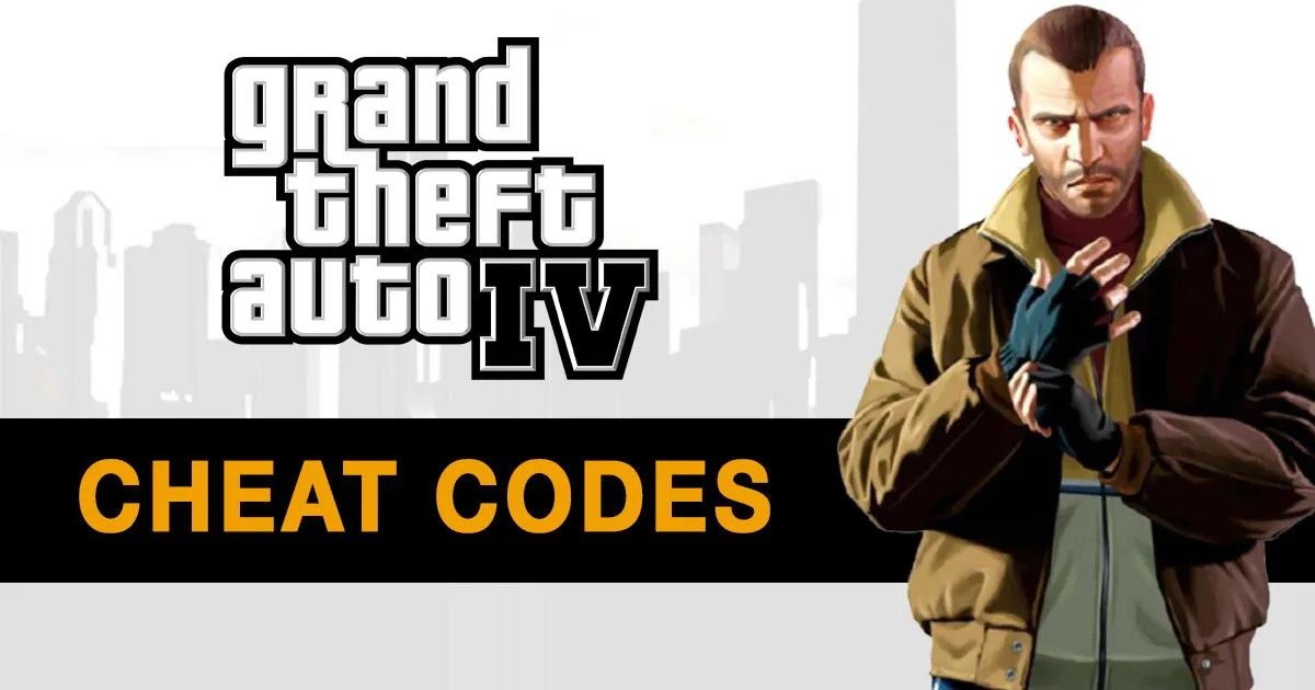 GTA 4 Cheats Full List All Cheat Codes for Xbox 360, PS3 & PC