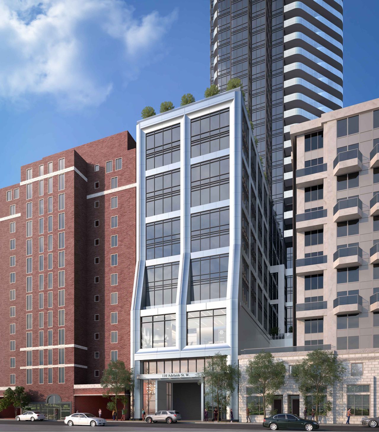 Stafford Developments and Greybrook Realty propose 65storey tower near