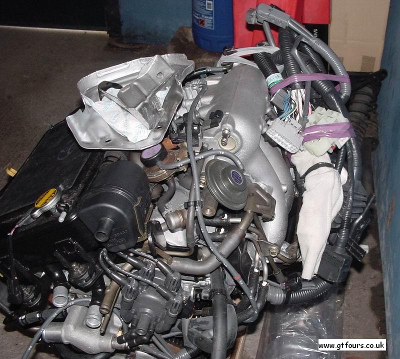 Toyota Celica GT4 ST205 Engine pictures