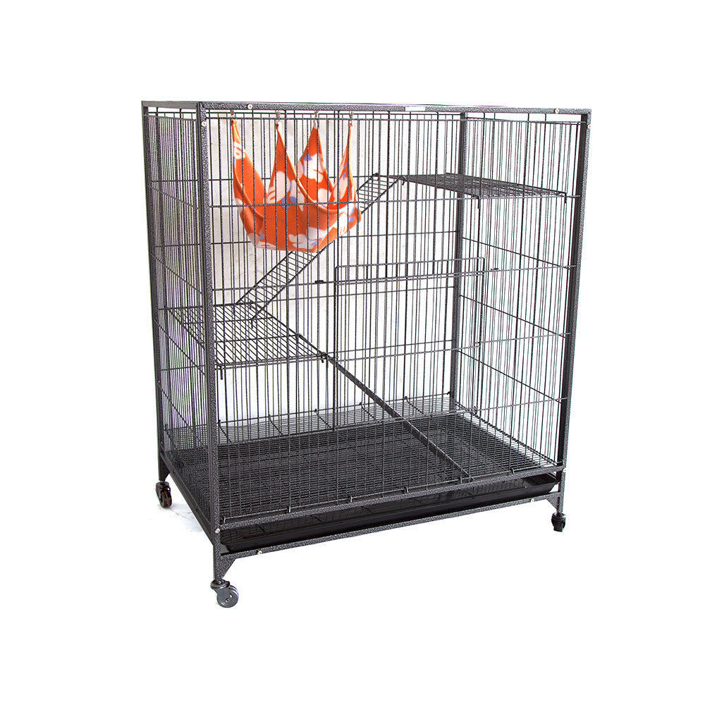 3 Level Pet Cage for Cat Ferret Guinea Pig Bird Playpen Flyline