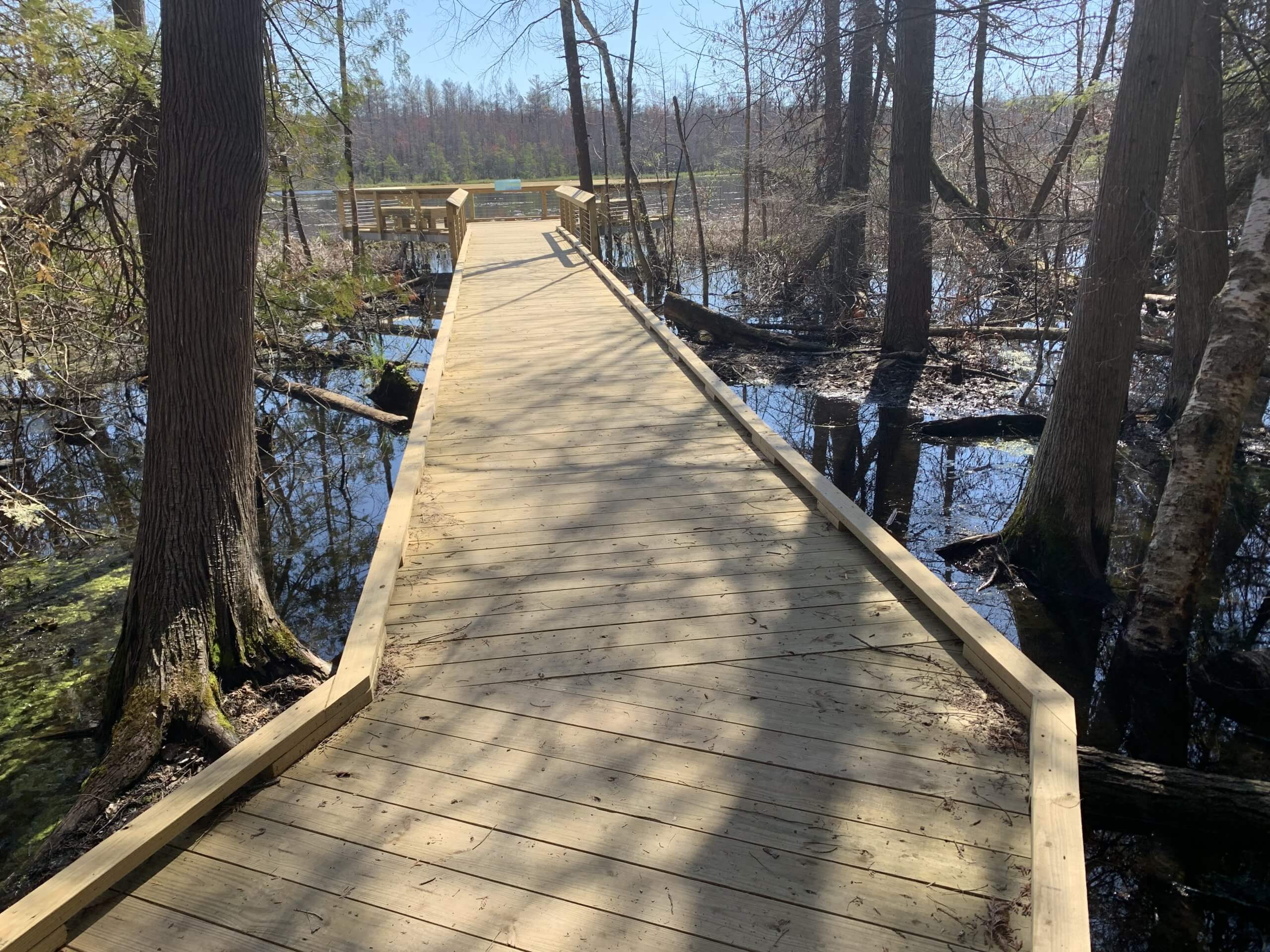 Universal Access Trail Elements at Pyatt Lake The Bill Carls Nature