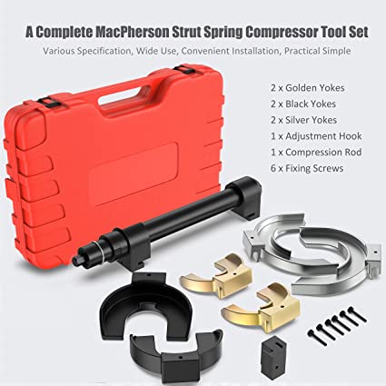 GTY TOOLSGTY TOOLS Macpherson Strut Spring Compressor Interchangeable