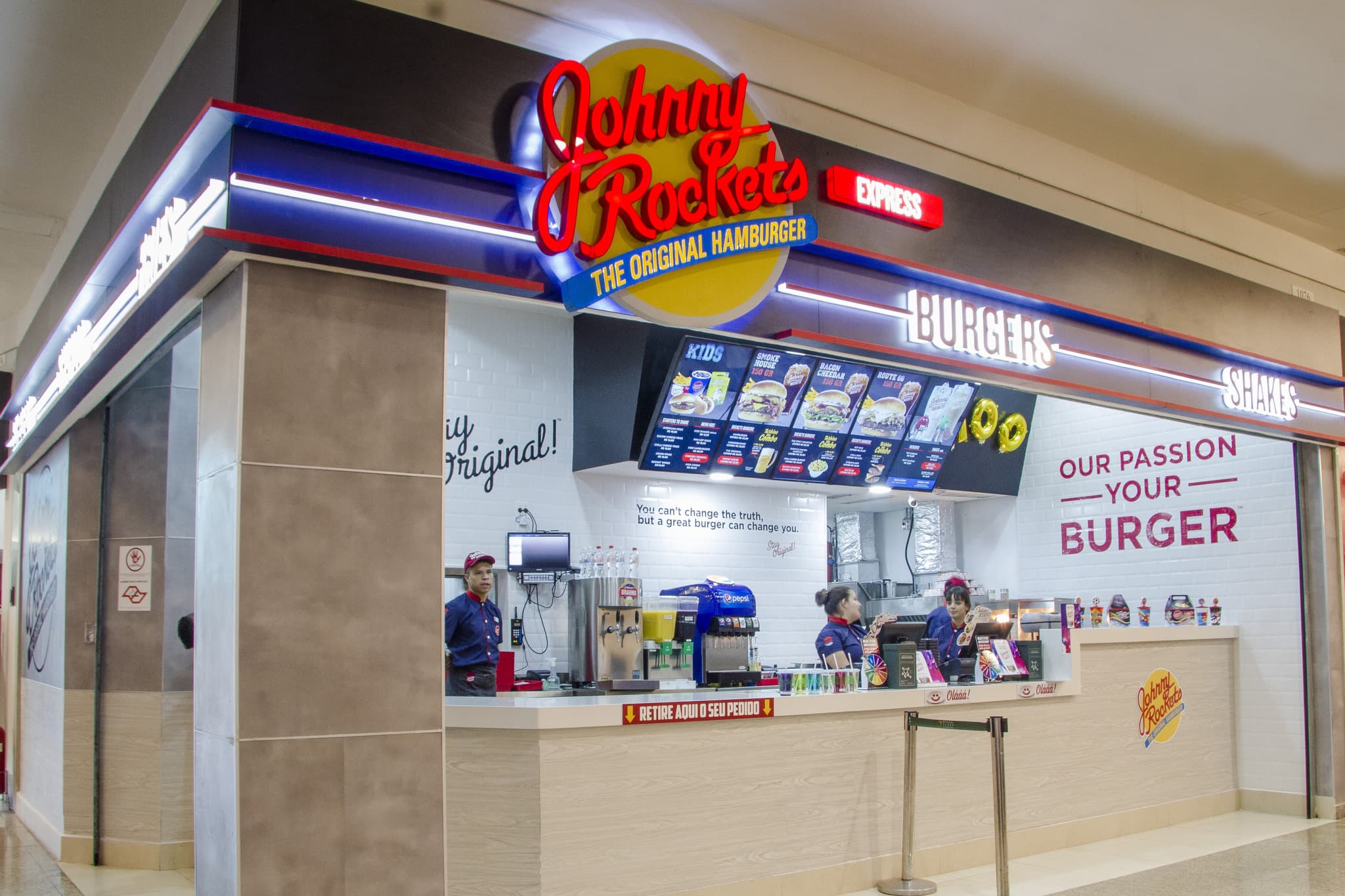 Johnny Rockets inaugura unidade no Aeroporto Internacional de Guarulhos