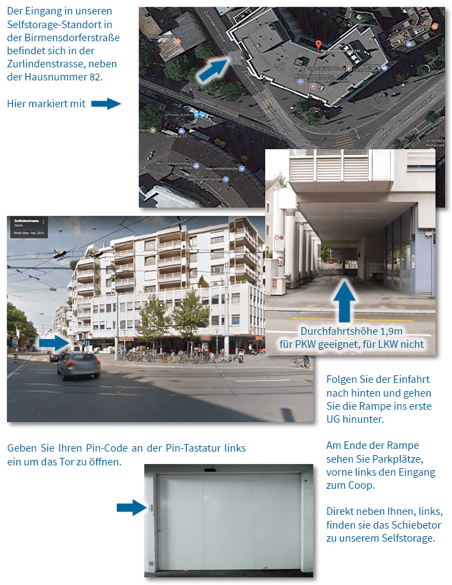 So finden Sie den Standort Birmensdorferstrasse 140 Ihr günstiges