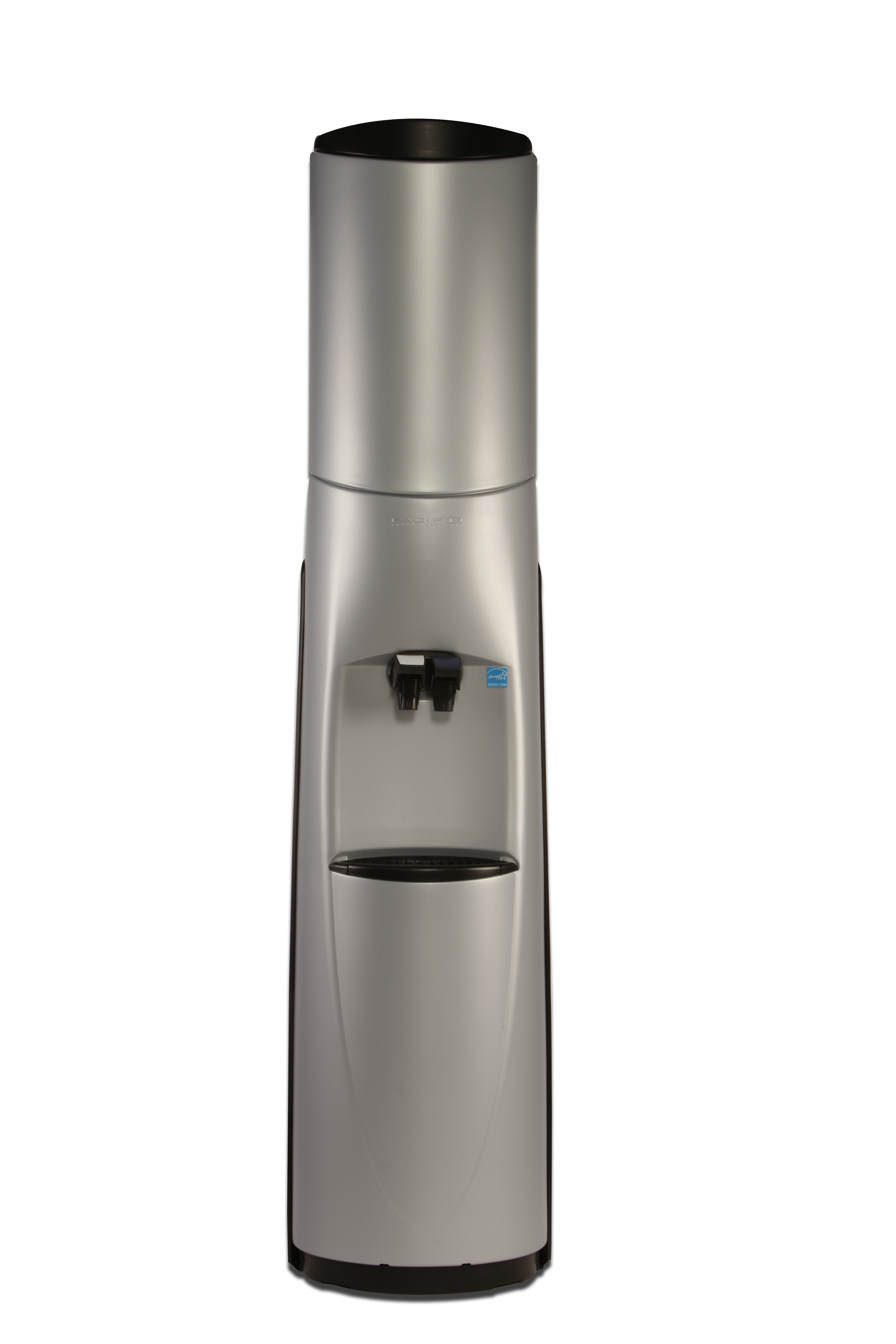 WATER COOLER NEW PACIFIK SILVER AUTOMATIC TALL COVER 120 VOLTS Guertech