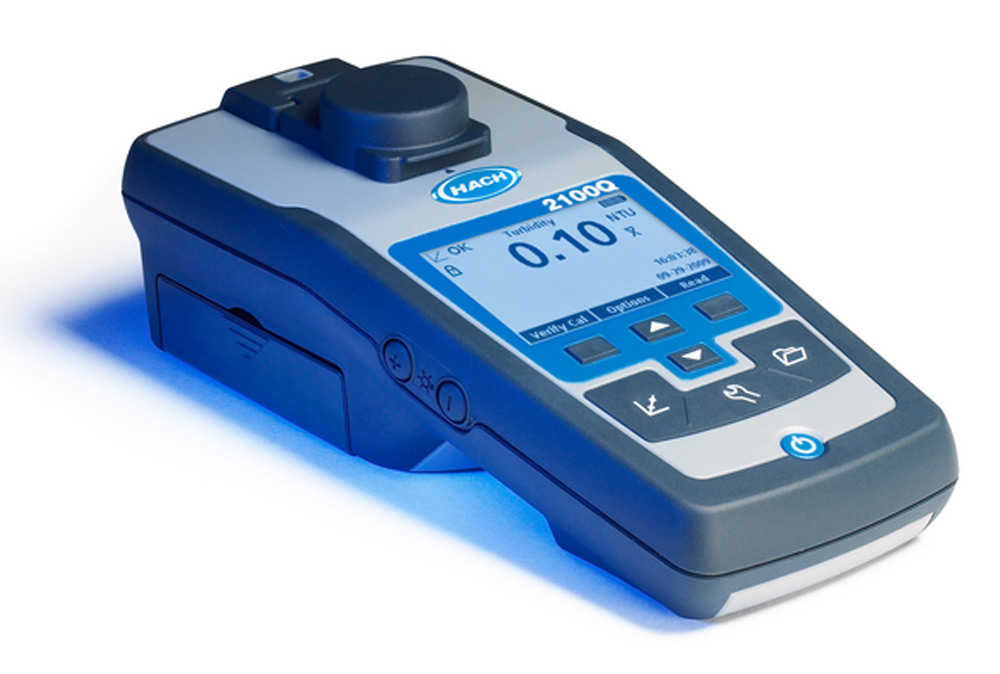 Turbidímetro portátil 2100Q de Hach Guíalab