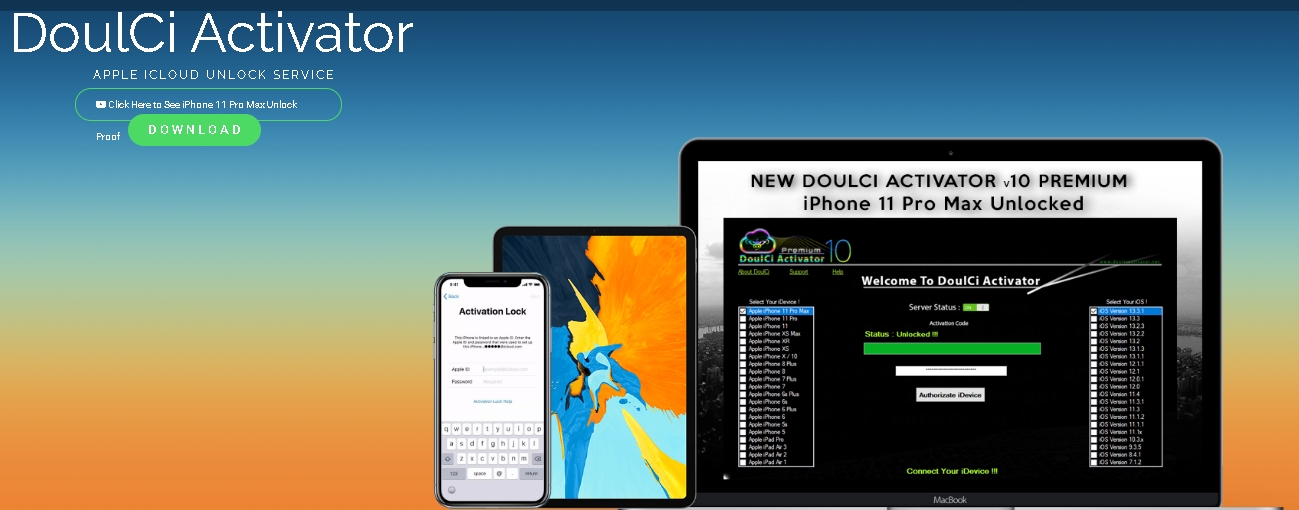 DoulCi Activator 2021 Download Free Doulci iCloud Unlocking Tool