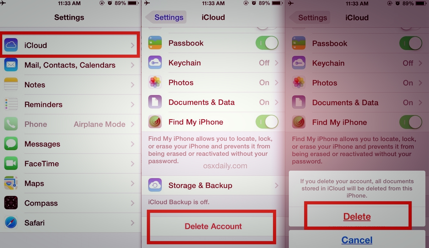 How To Delete an iCloud Account if you don't know the Password 2021