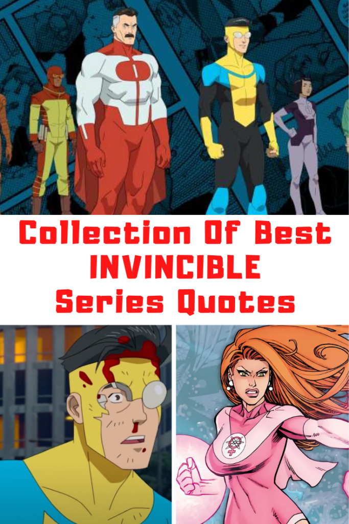Collection Of Best Amazon Prime Video INVINCIBLE Quotes LaptrinhX / News