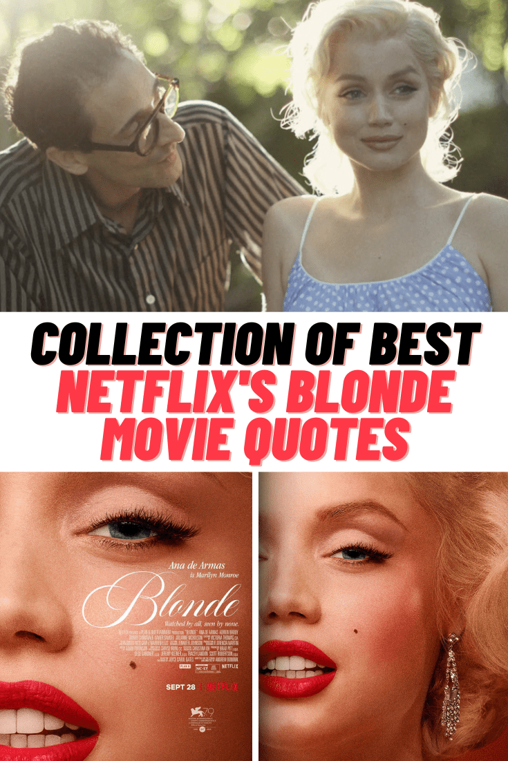 30+ HeartWrenching Netflix's BLONDE Movie Quotes