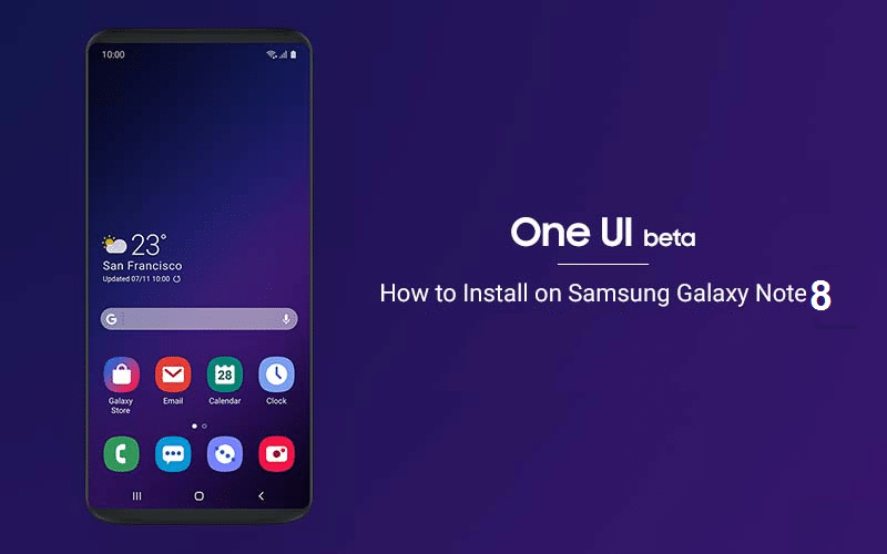 Guide To Install Android 9.0 Pie One UI Beta Update On Galaxy Note 8