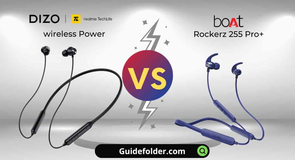 DIZO wireless power vs boAt Rockerz 255 Pro plus comparison which is