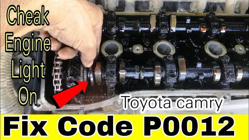 P0012 Code "A" Camshaft Position - Timing Over-Retarded (Bank 1