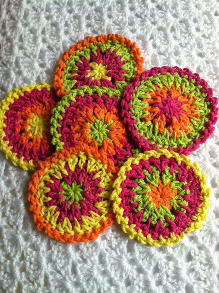 21 Easy Crochet Coaster Patterns Guide Patterns