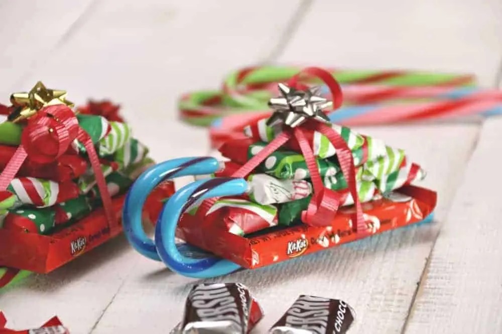 10 Candy Sleigh Ideas with Instructions Guide Patterns