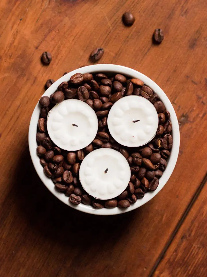 Coffee Candle Crafts 23 Interesting DIYs Guide Patterns