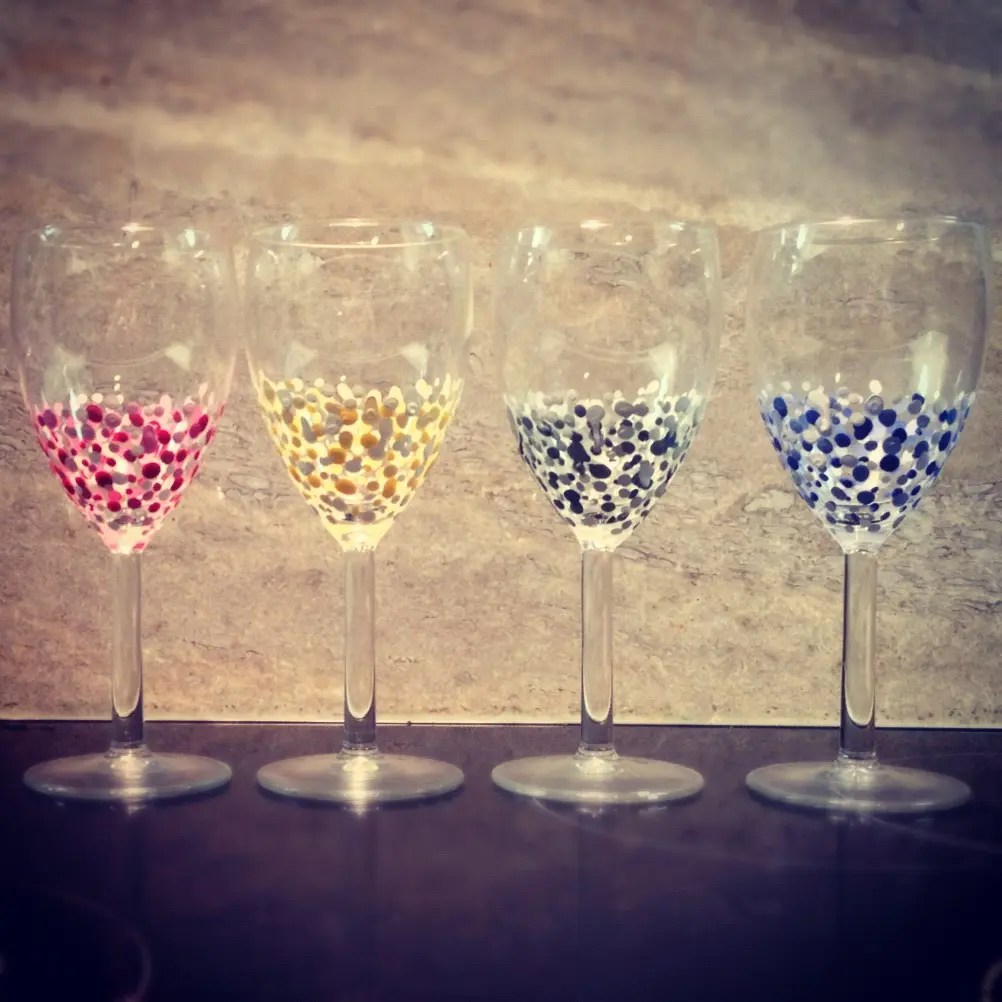 Hand Painted Wine Glasses 51 DIY Ideas Guide Patterns