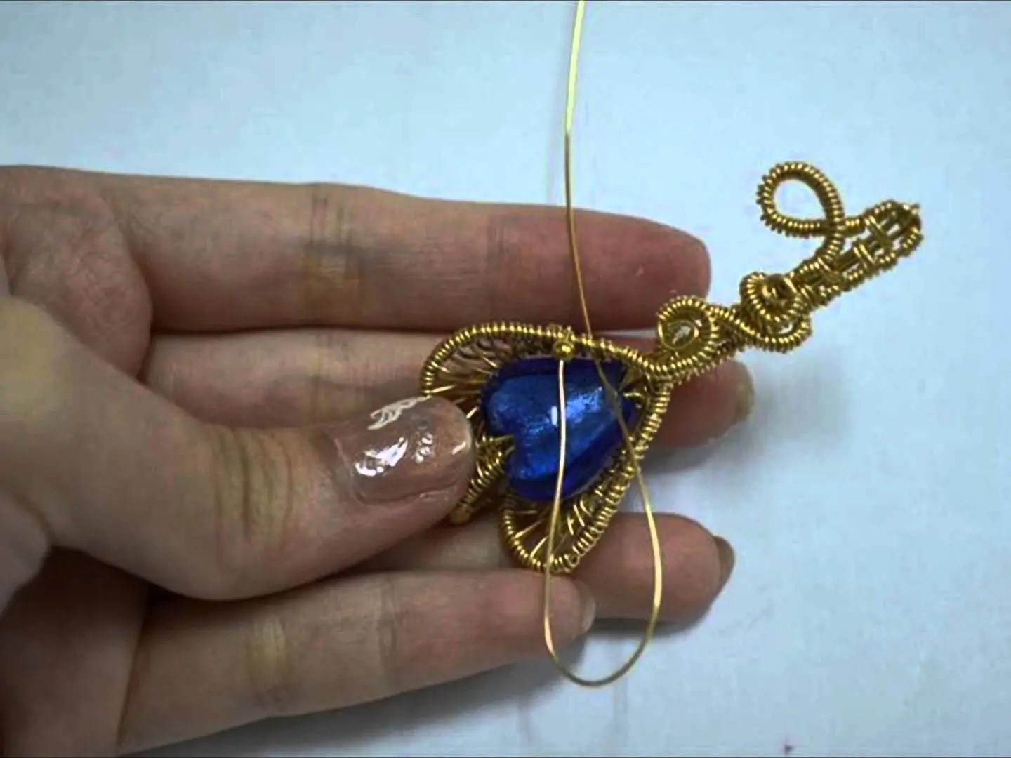 Wire Wrapped Pendants 42 Interesting Designs Guide Patterns