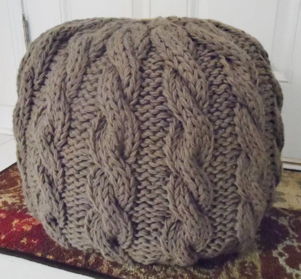 18 Knit Pouf Patterns Guide Patterns