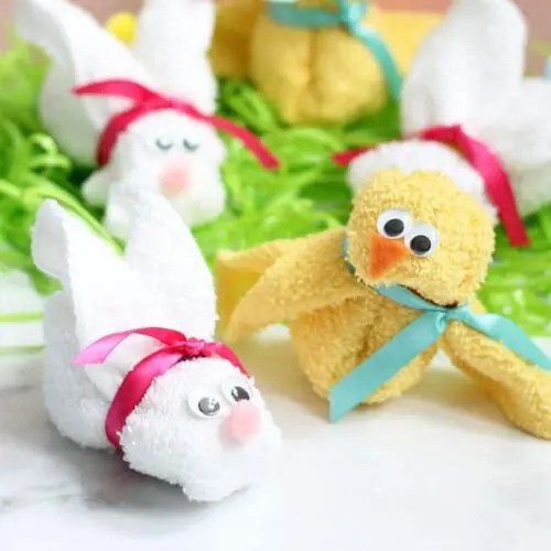 25 DIYs to Make a Boo Boo Bunny (Washcloth Bunny) Guide Patterns