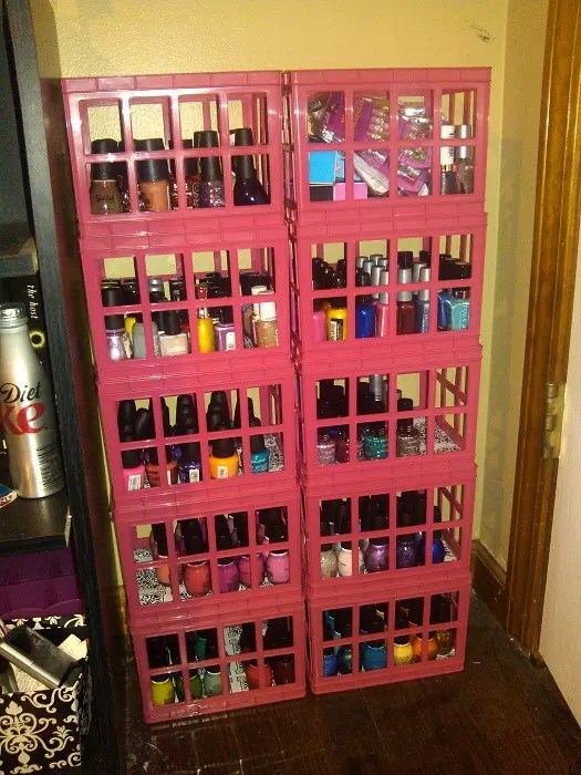 31 DIY Racks for Nail Polish Display Guide Patterns