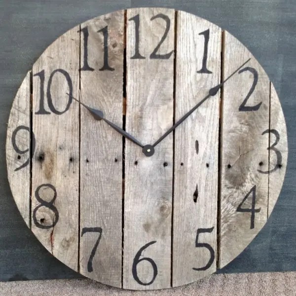 Driftwood Clock 6 Simple Tutorials Guide Patterns