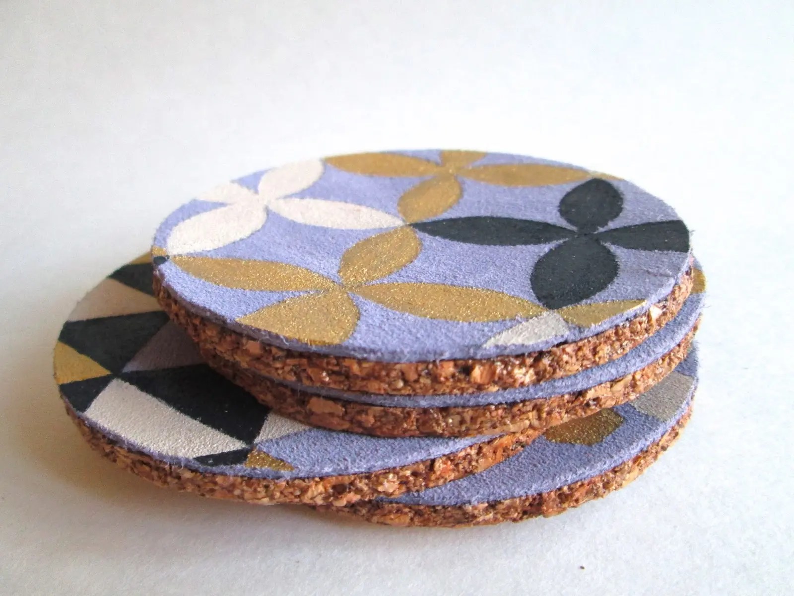 22+ Classy DIYs to Make Leather Coasters Guide Patterns