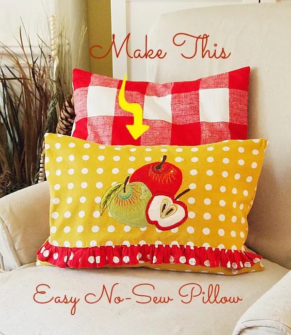 47+ Easy DIYs to Make a NoSew Pillow Guide Patterns