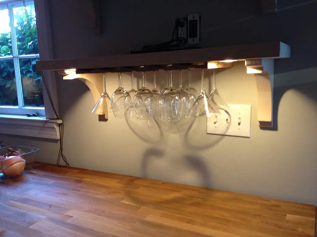 33+ DIY Wine Glass Racks Guide Patterns