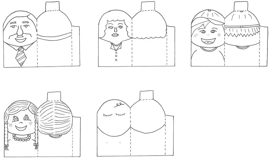 76+ DIY Finger Puppets Instruction, Printable Templates