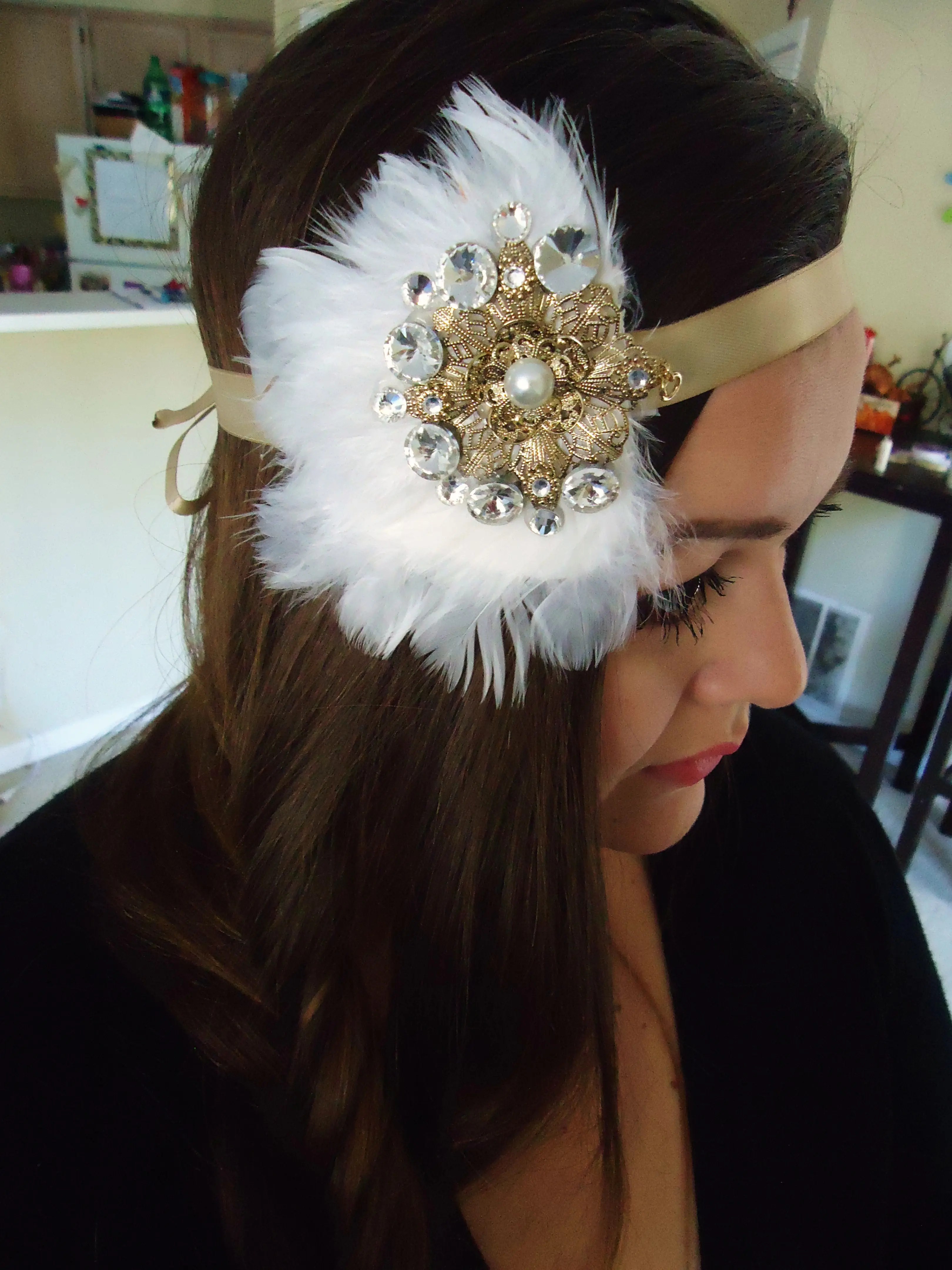 How to Make a Feather Headband 28 DIYs Guide Patterns