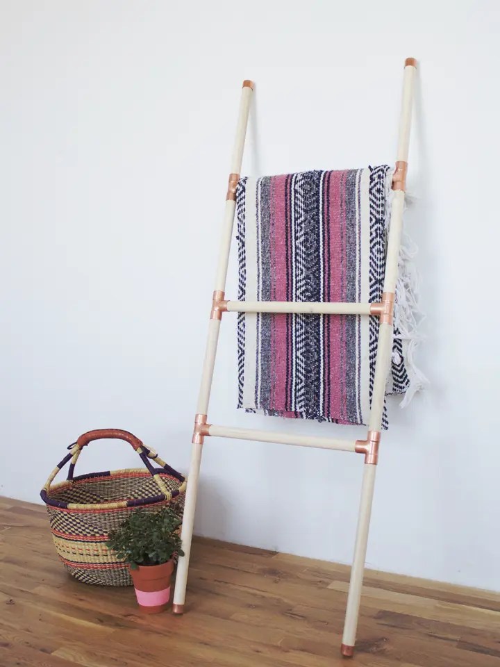 12 DIY Blanket Ladder Plans Guide Patterns