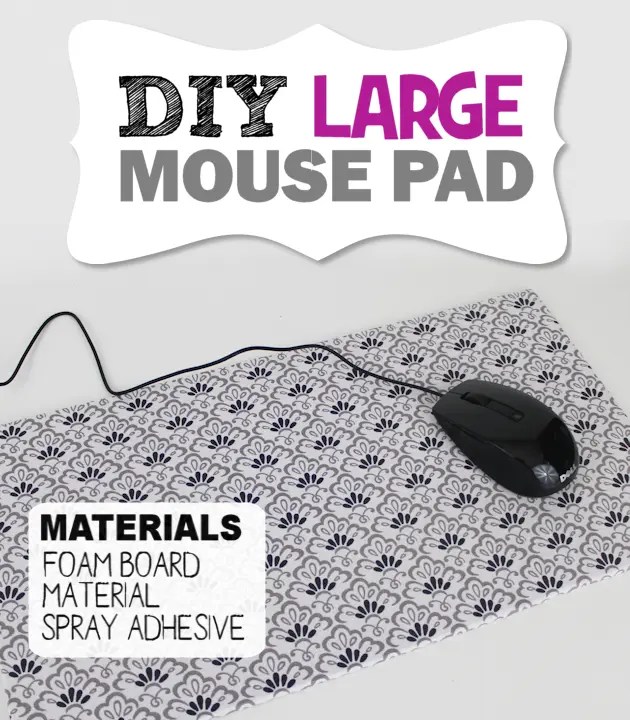 14 Unique DIYs to Make a Mouse Pad Guide Patterns