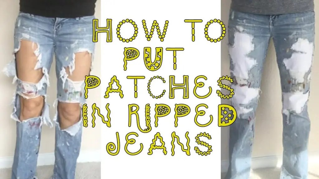 21 + DIYs to Make Ripped Jeans for Men and Women Guide Patterns