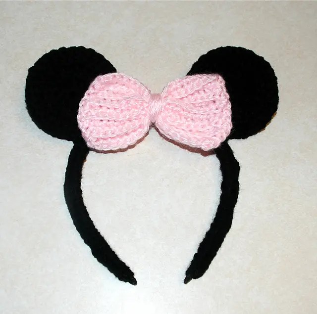 14 DIY Minnie Mouse Ears Headbands Guide Patterns