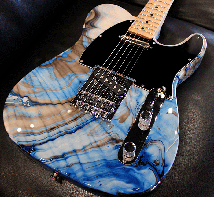 6+ Cool Guitar Painting Tutorials and Ideas Guide Patterns