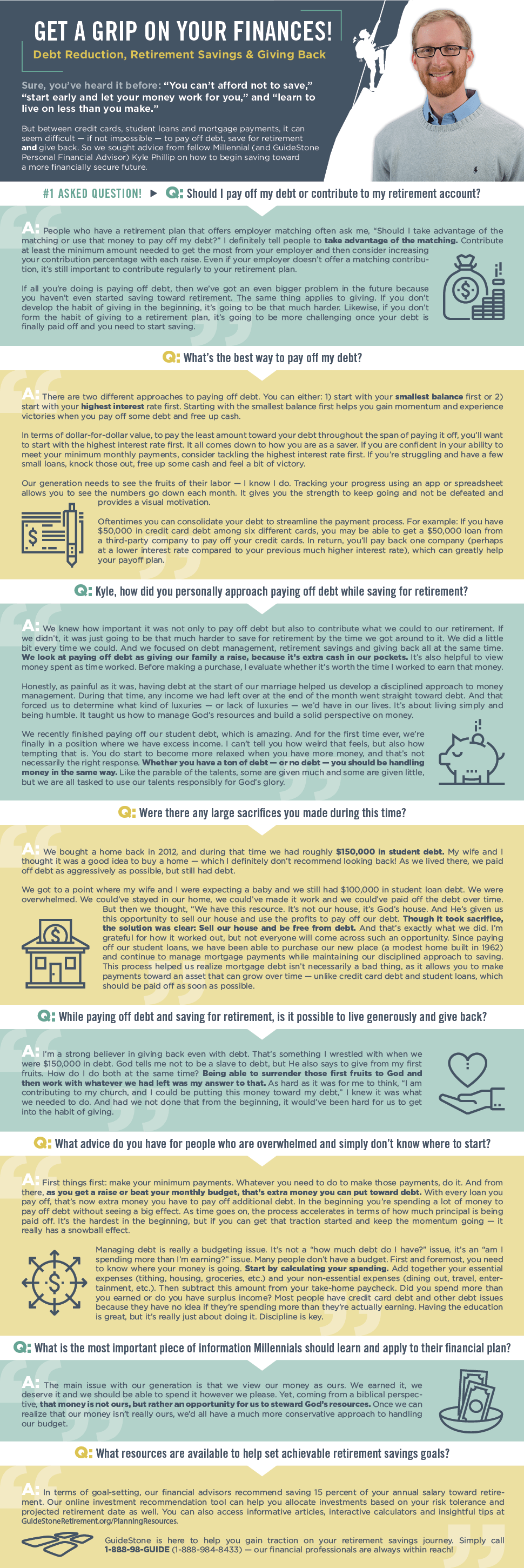 Reducing Debt While Saving for Retirement GuideStone