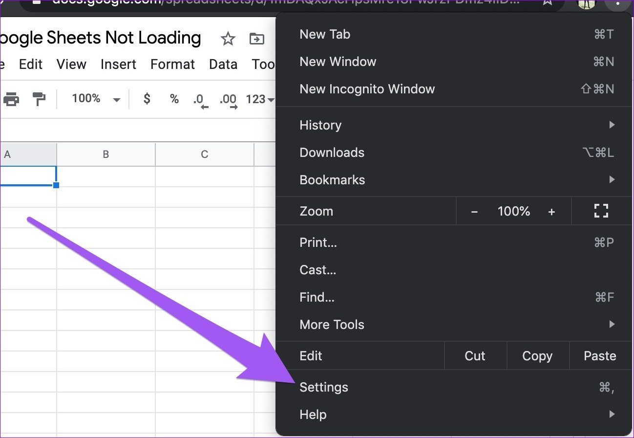 3 Fixes for Google Sheets Not Loading in Chrome Guiding Tech