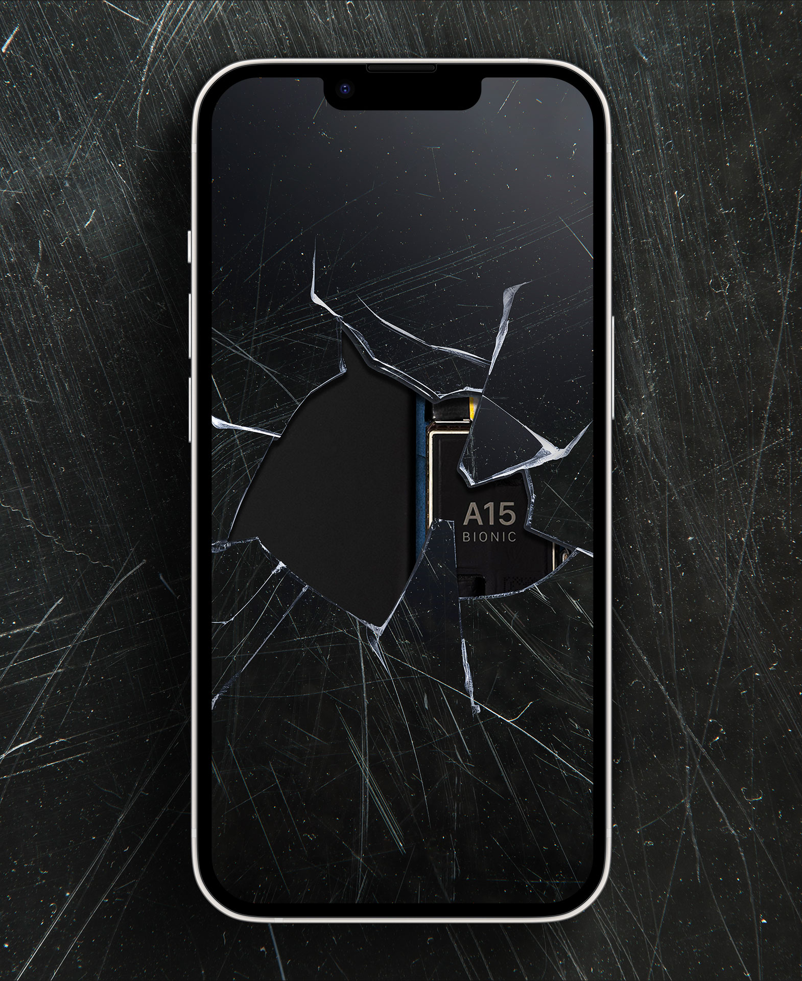10 Best Broken Screen Wallpapers for iPhone Guiding Tech