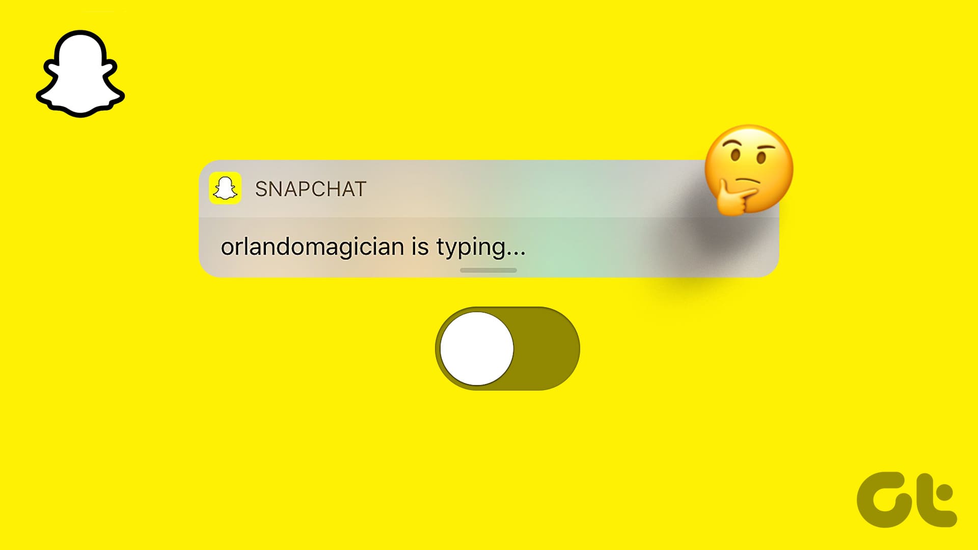 How to Turn Off Typing Notification on Snapchat Guiding Tech