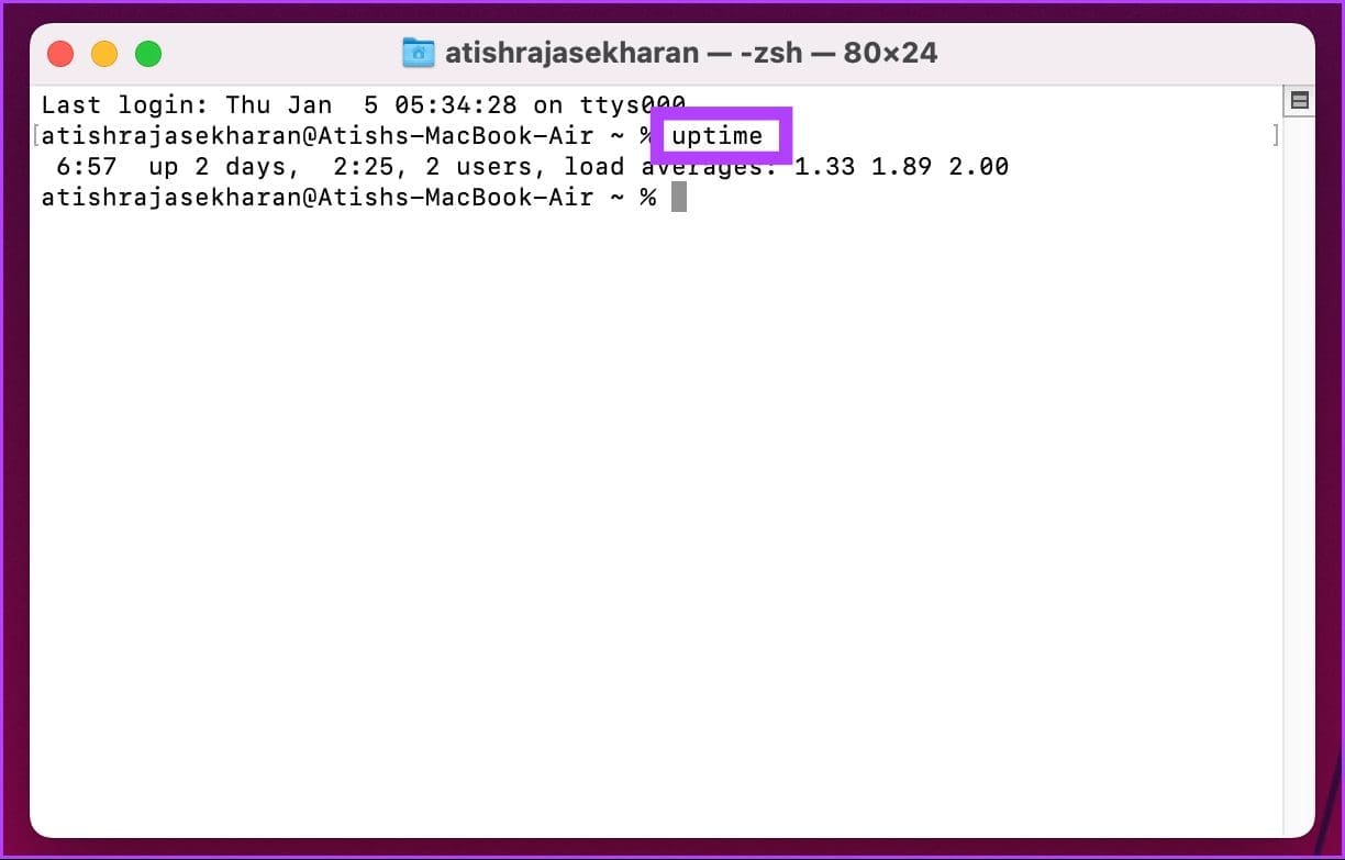 How to Check Your Mac’s Uptime, Reboot and Shutdown History Guiding Tech