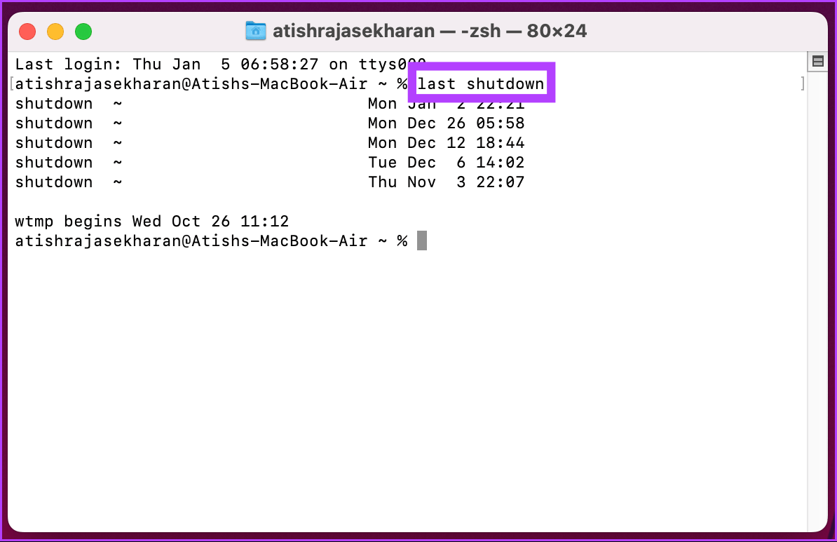How to Check Your Mac’s Uptime, Reboot and Shutdown History Guiding Tech