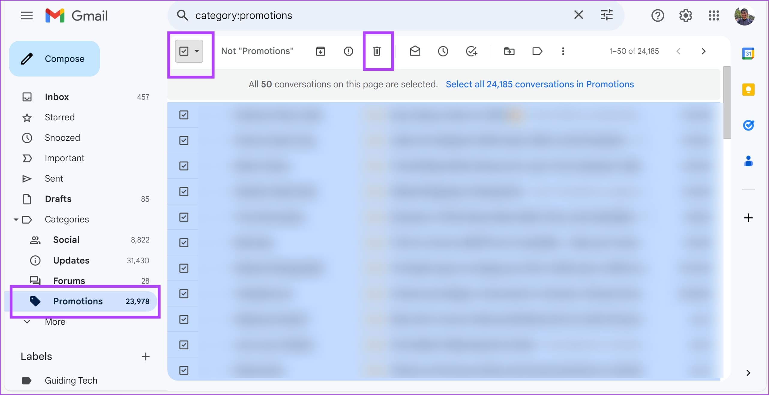 How to Delete Folders or Labels in Gmail Guiding Tech